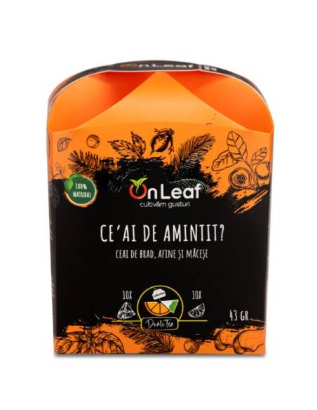 Ceai de amintit — brad, afine și măceșe | GCS
