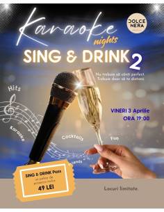 Rezervare Eveniment Karaoke 2 la DolceNera