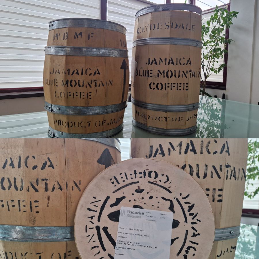 Butoaie Cafea Jamaica Blue Mountain