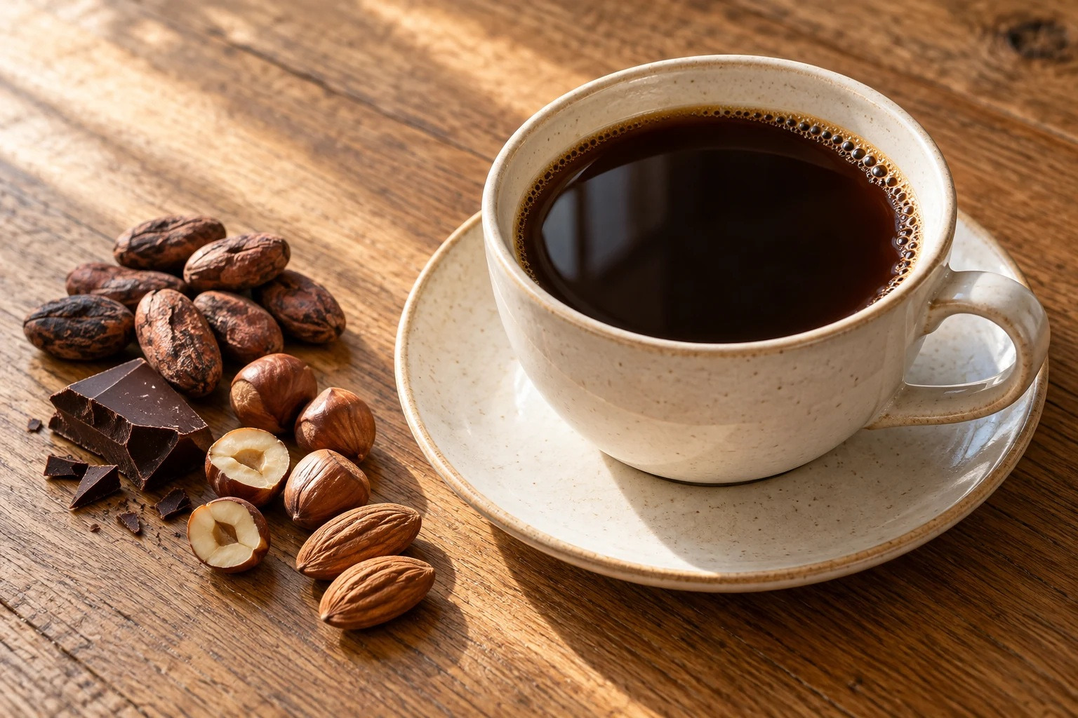 Cafeaua cu note de ciocolată și nuci: rotundă, dulce și ușor de iubit
